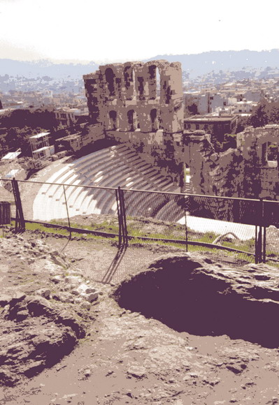 antikes Marmortheater