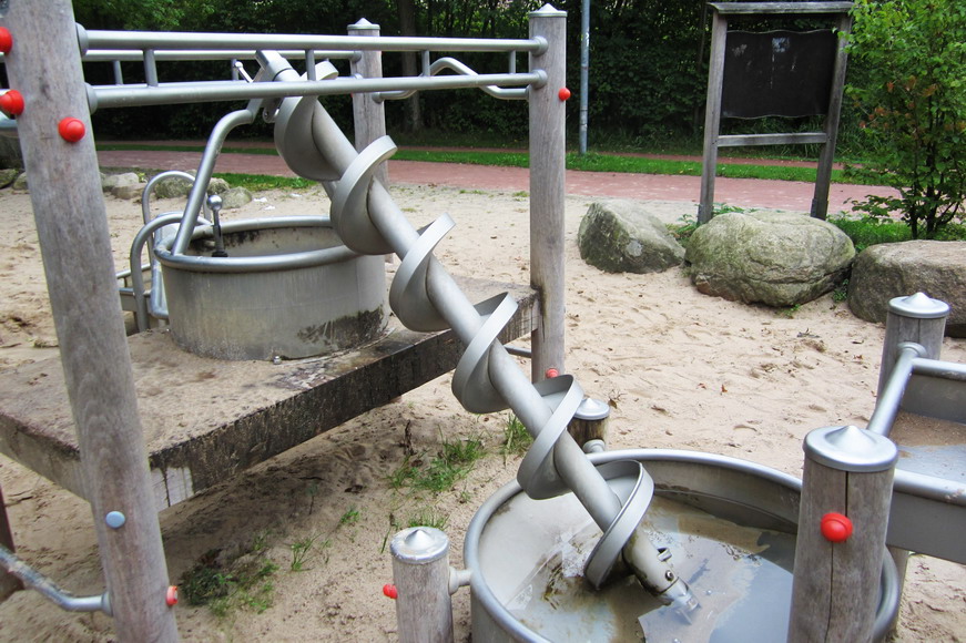 Spielplatz mit Archimedische Spirale bei Soltau